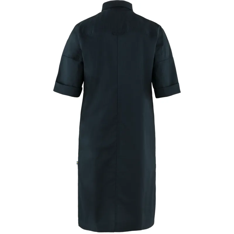Fjallraven Womens High Coast Shade Dress Dark Navy-1