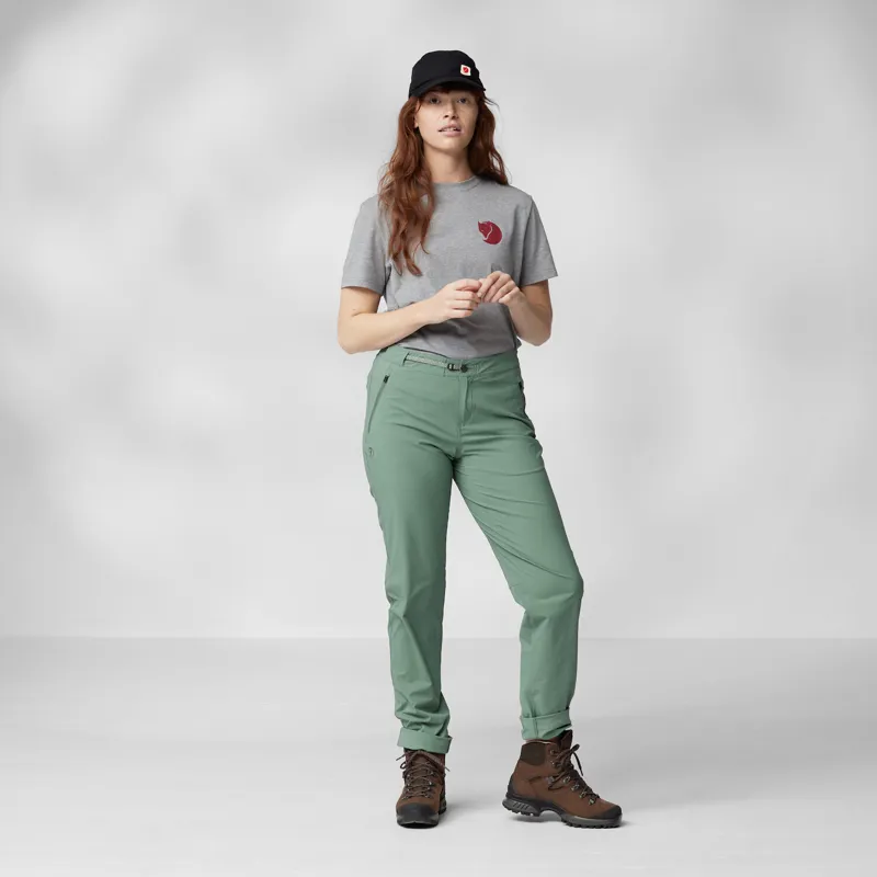 Fjallraven Womens High Coast Trail Trousers Patina Green-6