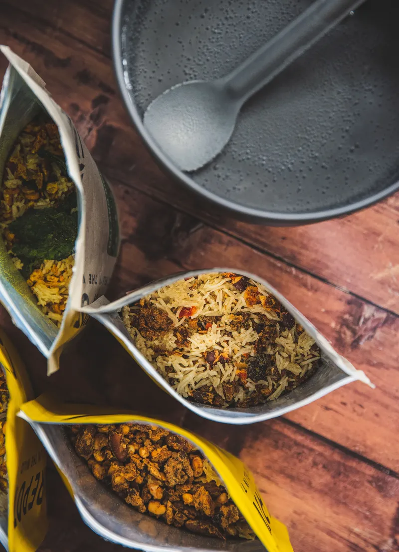 Firepot Dal and Rice with Spinach-6