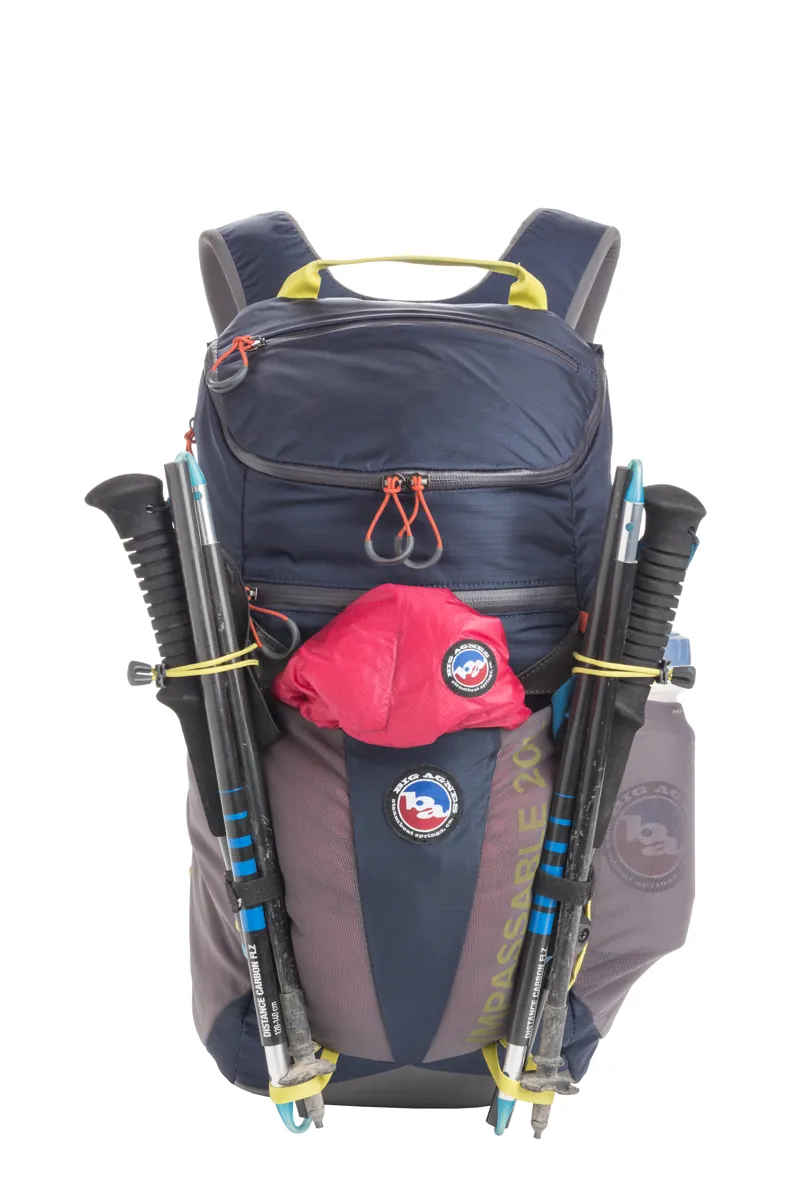 Big Agnes Impassable 20L バックパック デイハイキング用, サメ, OSFA, インパッサブル 20l Big Agnes IMPASSABLE Backpack 20L Fog