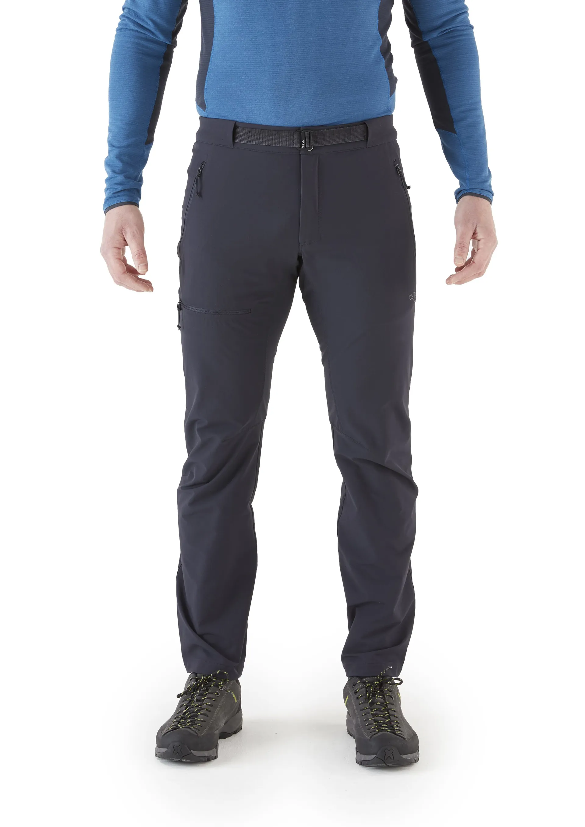 Rab Slim Fit Climbing Pants Rab Mens Torque Light Pants Ink