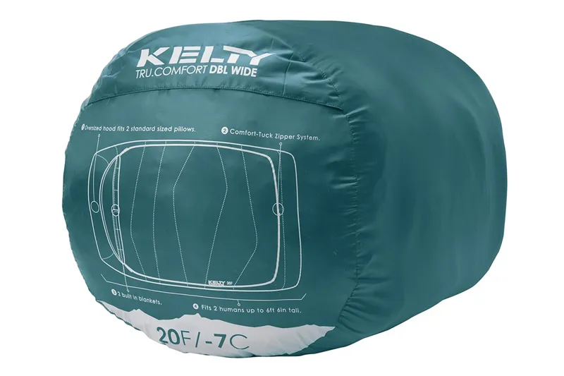 Kelty Tru.Comfort Doublewide 20 Deep Teal-1