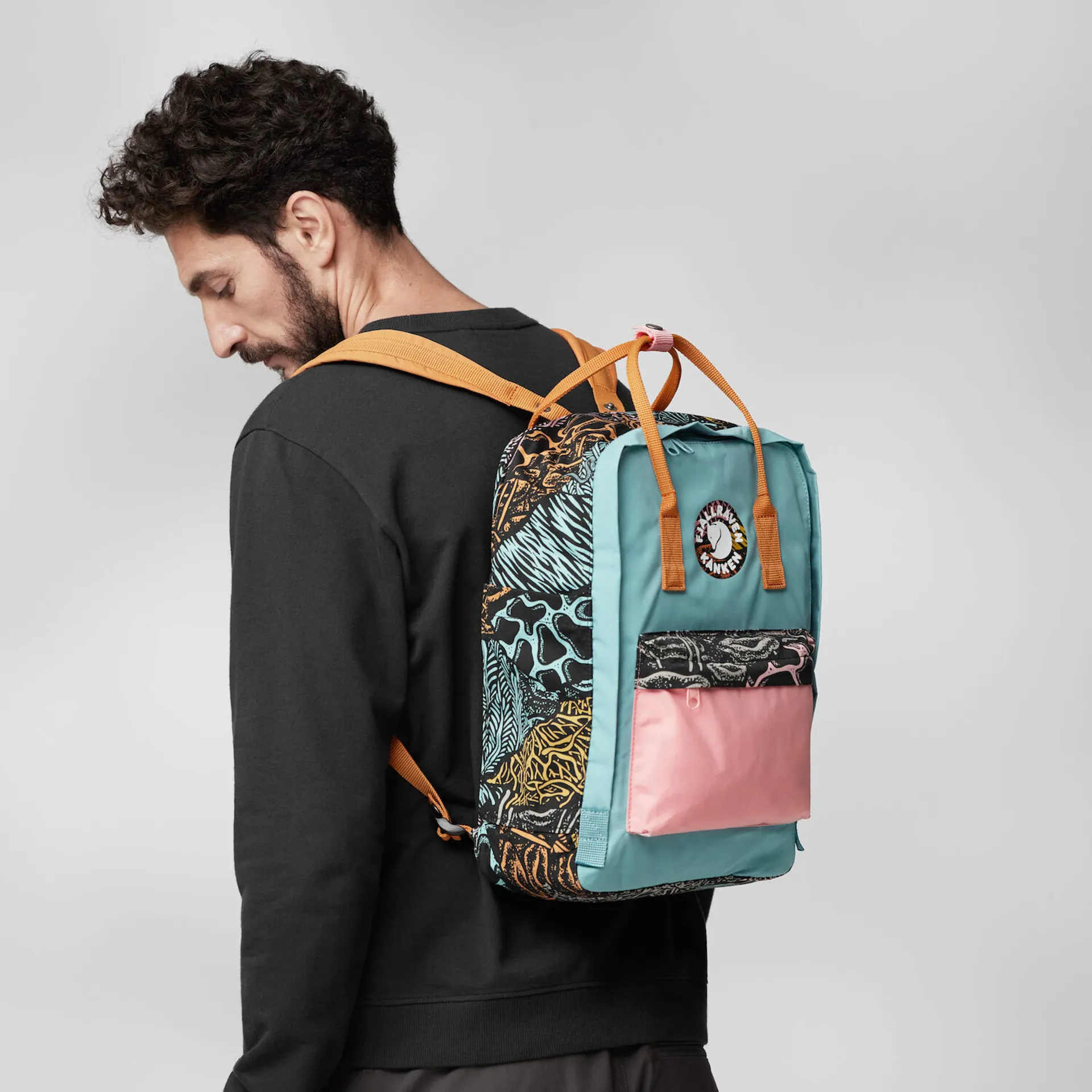 バッグ Fjallraven Kanken Art Plus Rucksack Fjallraven Kanken Art Plus Woodlands