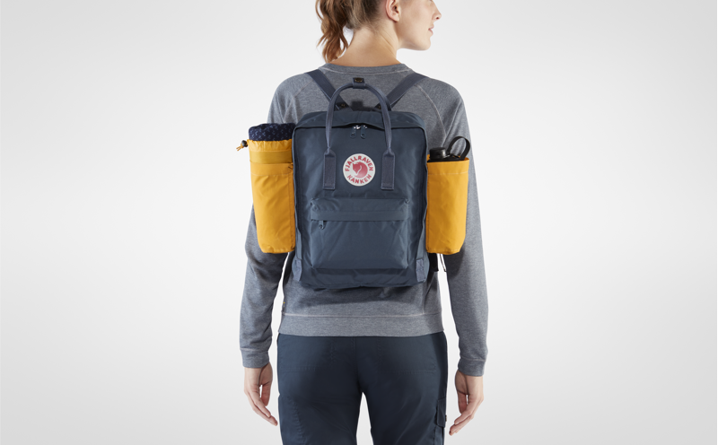 Fjallraven Kanken Bottle Pocket Navy-3
