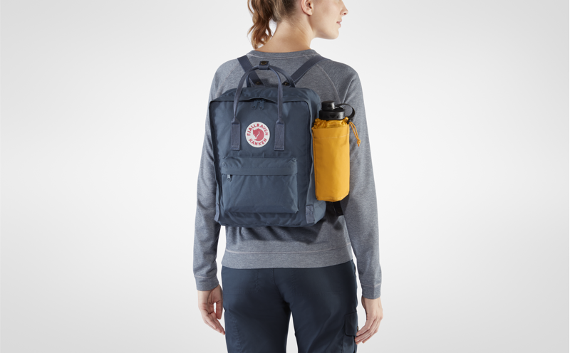 Fjallraven Kanken Bottle Pocket Pink-4