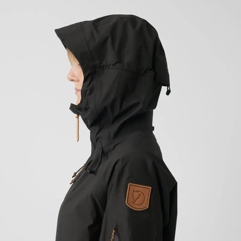 Fjallraven Womens Keb Eco-Shell Jacket Chestnut-9