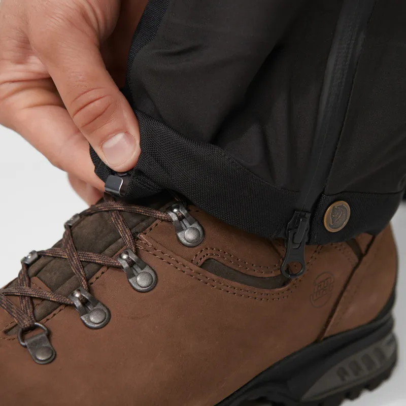 Fjallraven Mens Keb Eco-Shell Trousers Black-6