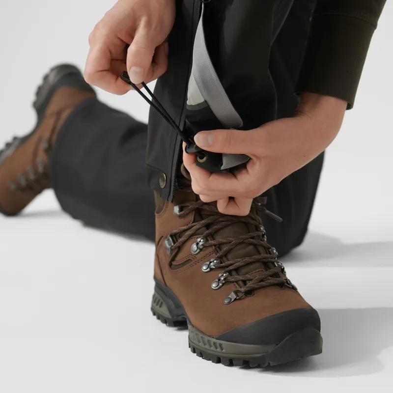 Fjallraven Womens Keb Eco-Shell Trousers Black-5