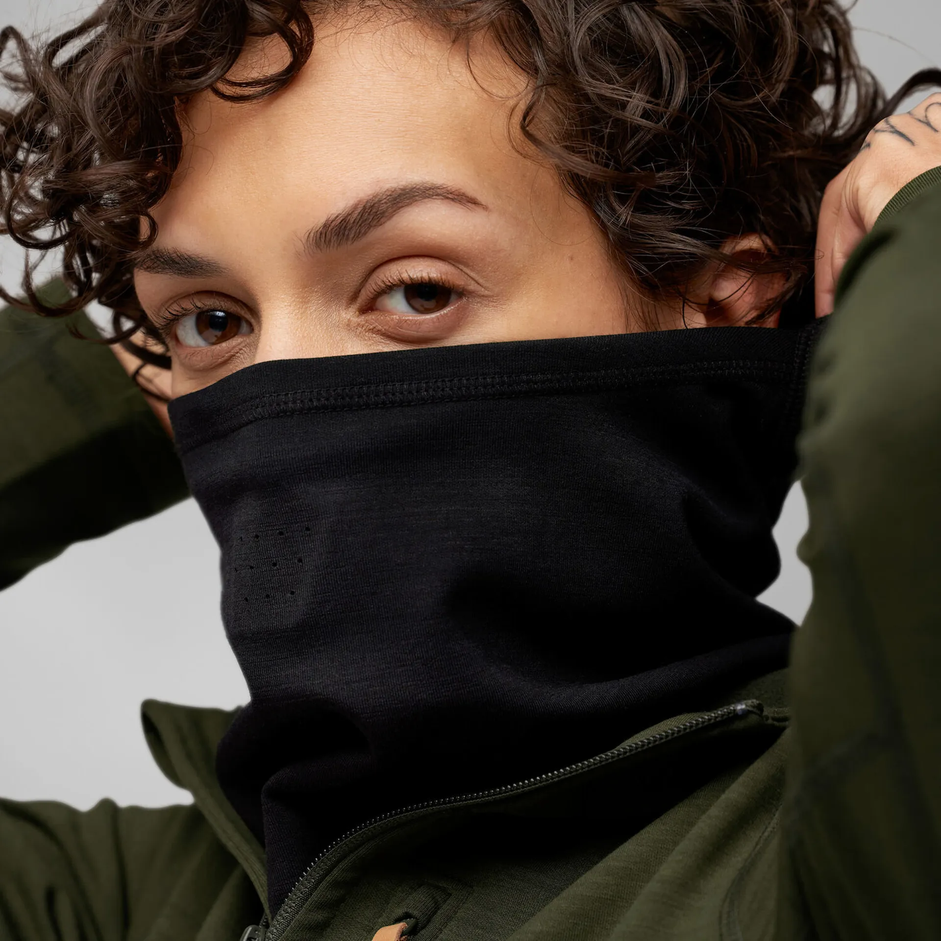 Fjallraven Keb Fleece Balaclava Black