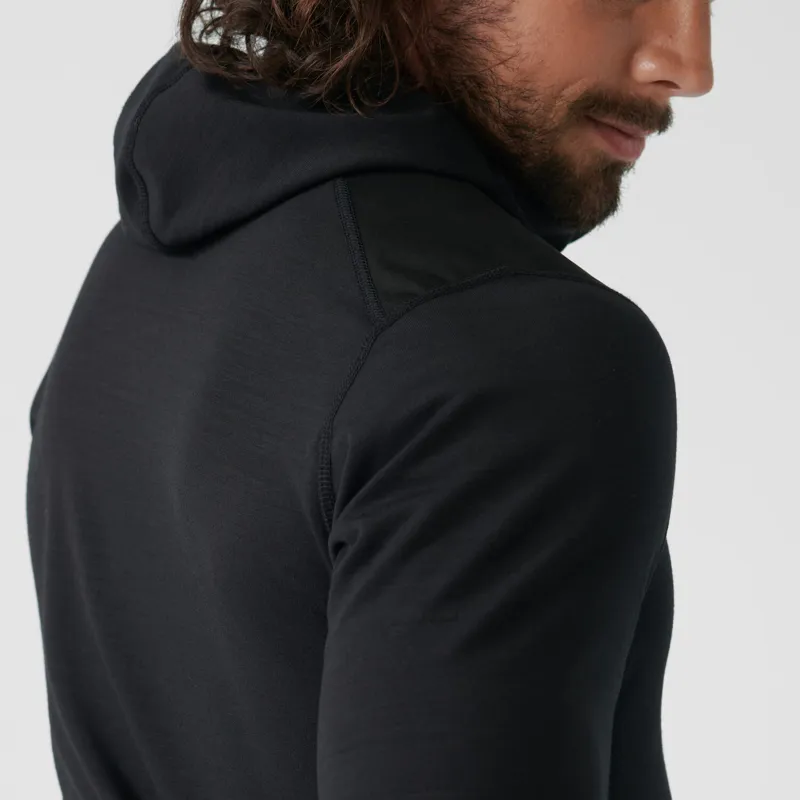 Fjallraven Mens Keb Fleece Hoodie Dark Navy-6