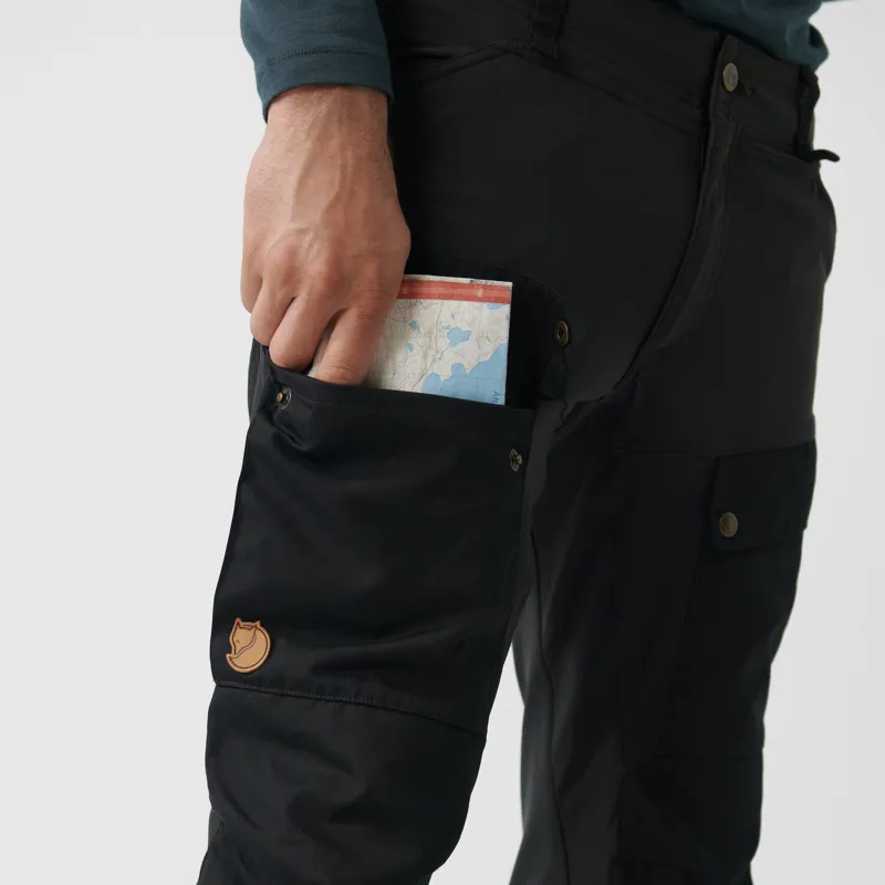 Fjallraven Mens Keb Trousers Mountain Blue-12