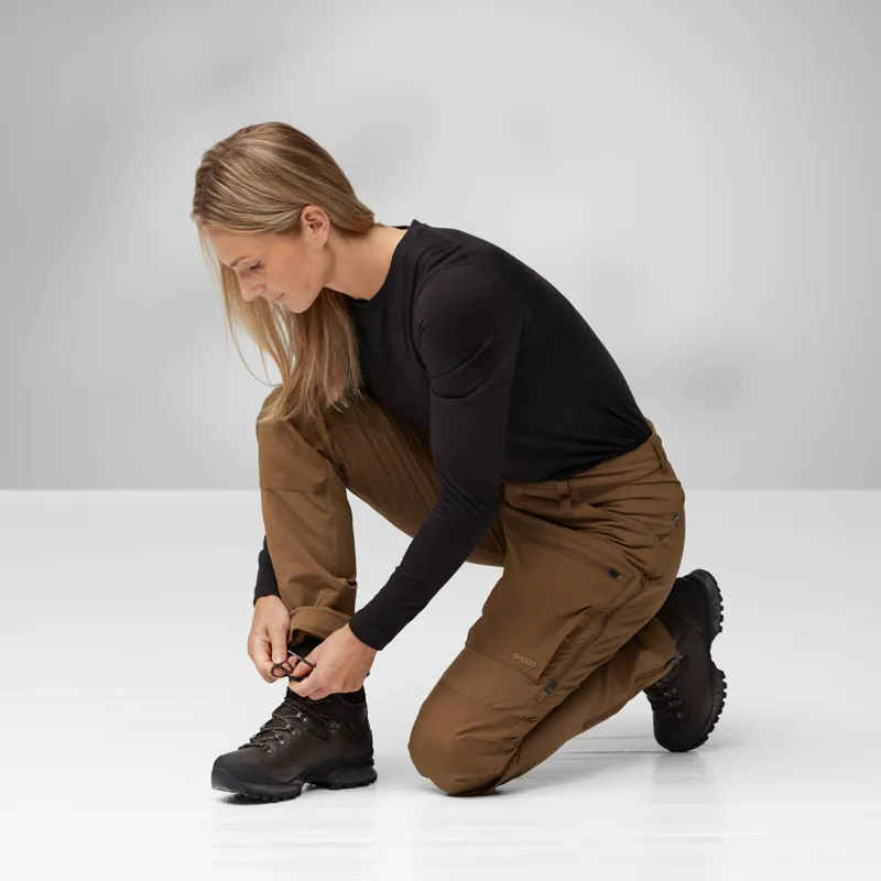 Fjallraven Women's Keb Agile Winter Trousers Black-9