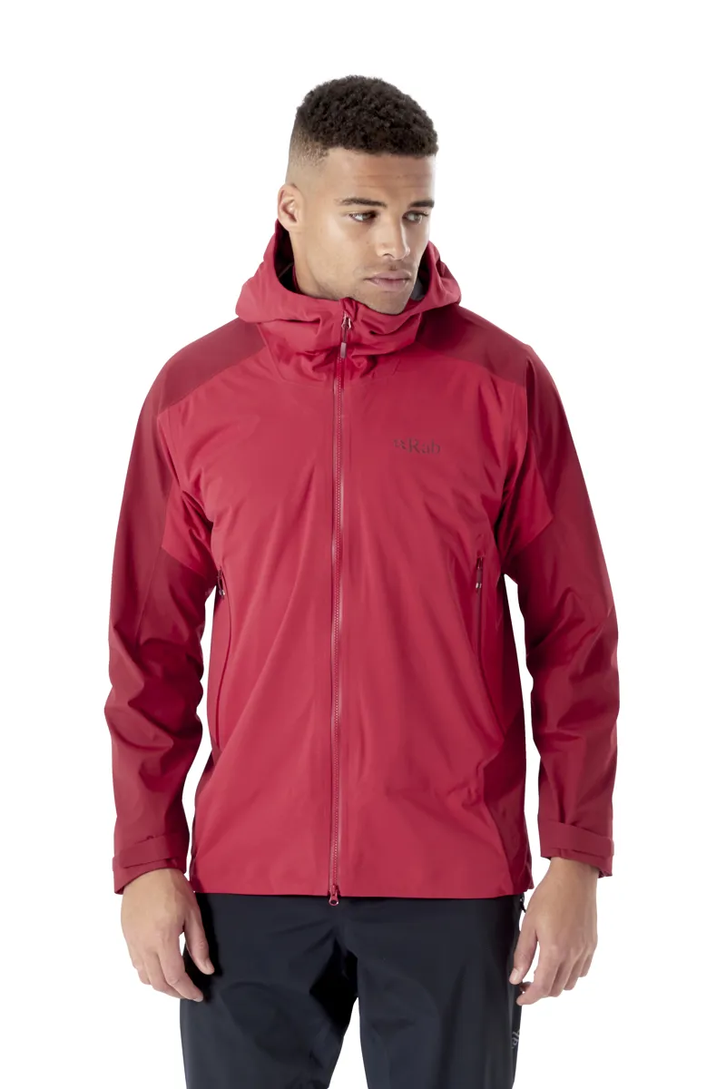 Rab Mens Kinetic Alpine 2.0 Jacket Ascent Red-2