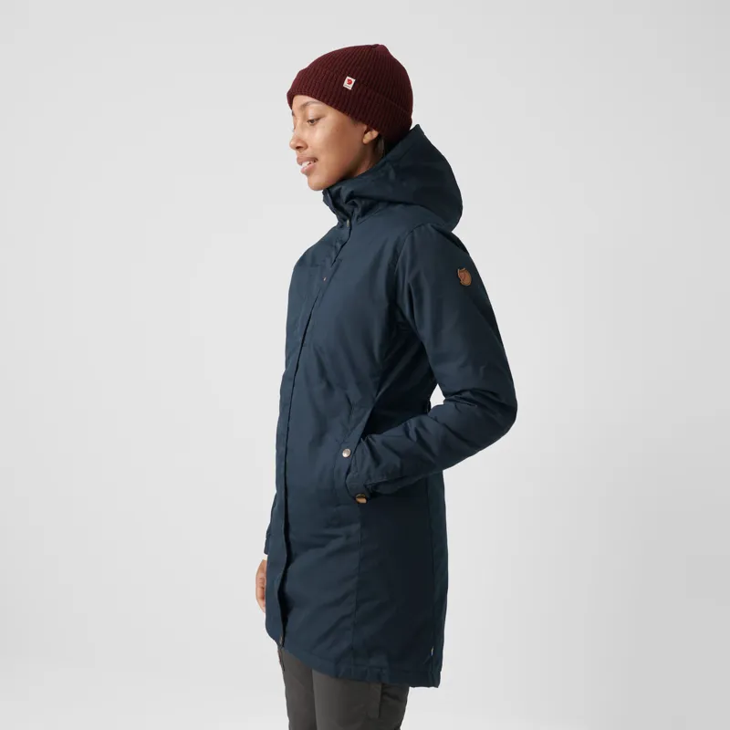 Fjallraven Womens Kiruna Padded Parka Green-4