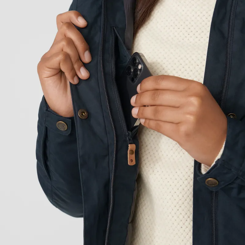 Fjallraven Women's Kiruna Padded Parka Terracotta-11