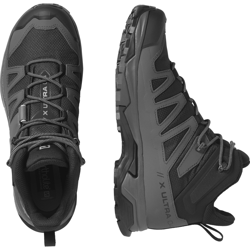 Salomon Mens X Ultra 4 Mid Wide GTX Black-3