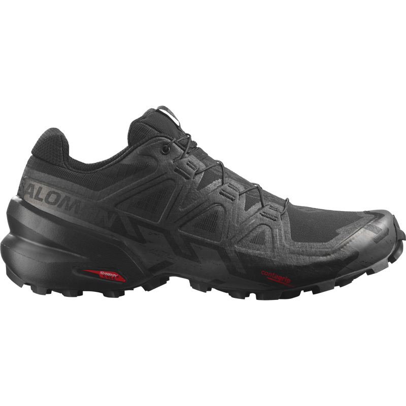 Salomon Mens Speedcross 6 Black/Phantom-1