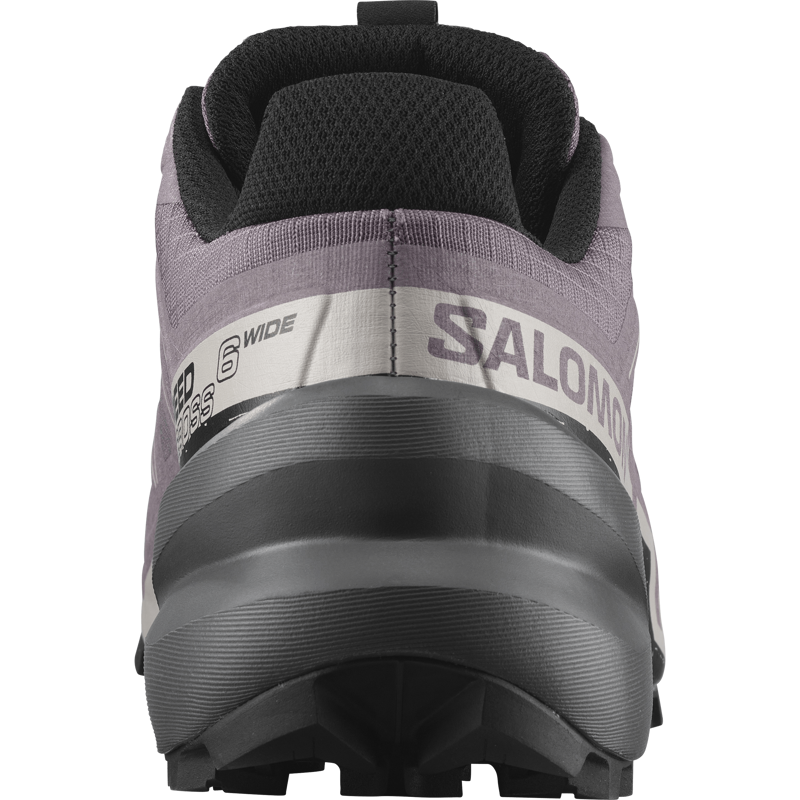 Salomon Womens Speedcross 6 Wide Moonscape/Black/Ashes Of Roses-4