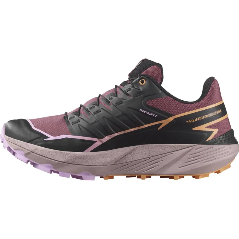 Salomon Women's Thundercross Nocturne/Black/Papaya-1