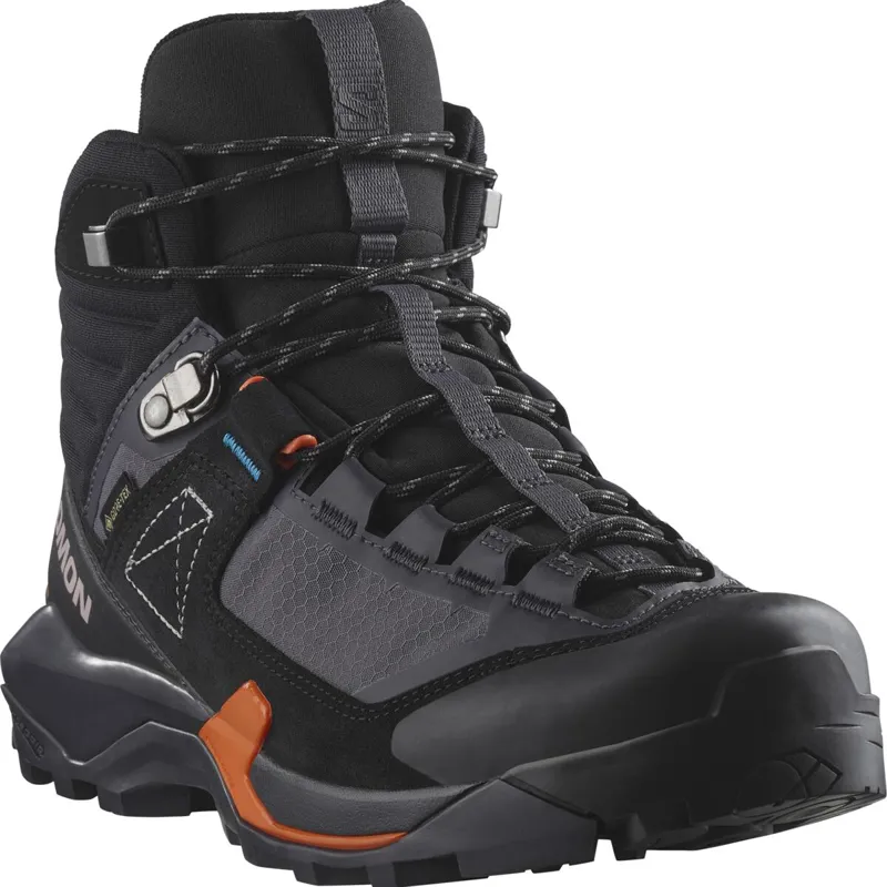 Salomon Women's X Ultra Alpine Mid GTX Iron/Black/Orange-2