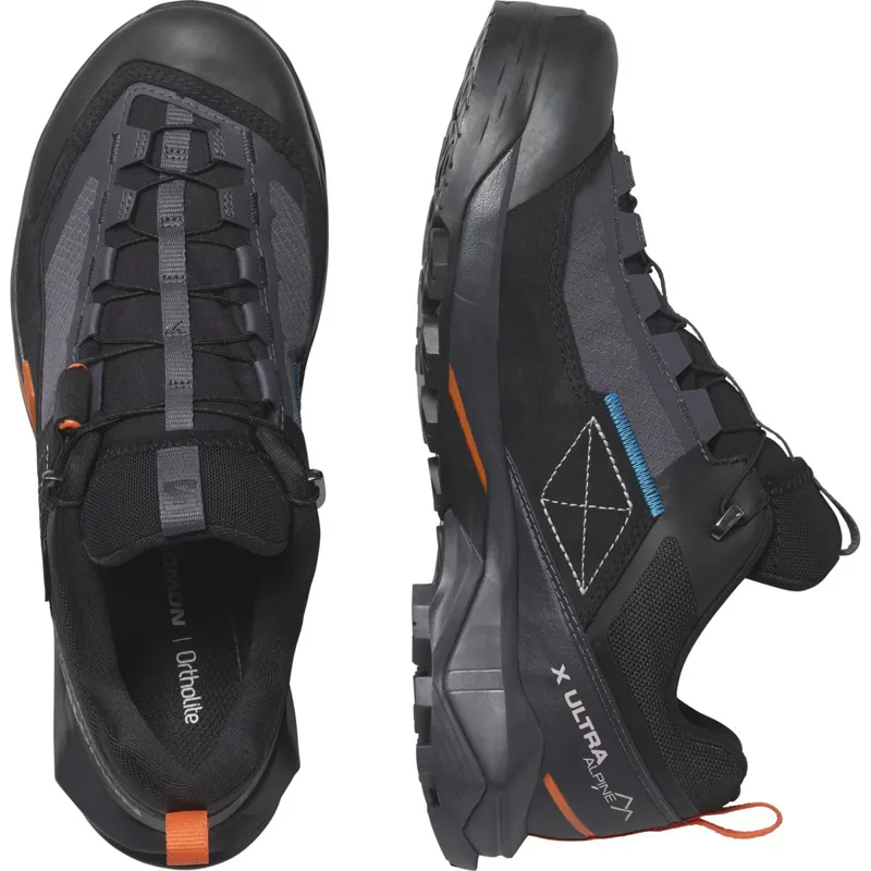 Salomon Women's X Ultra Alpine GTX Iron/Black/Orange-4
