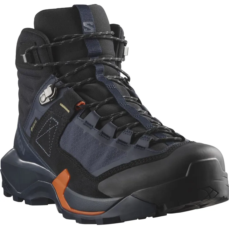 Salomon Men's X Ultra Alpine Mid GTX Blue/Black/Orange-3