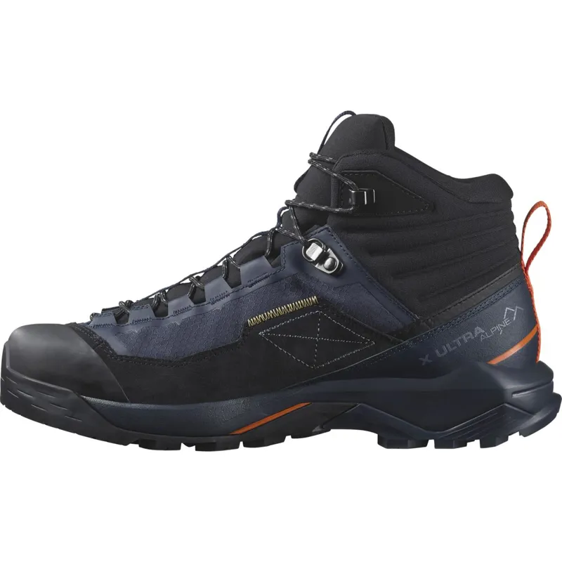 Salomon Men's X Ultra Alpine Mid GTX Blue/Black/Orange-1