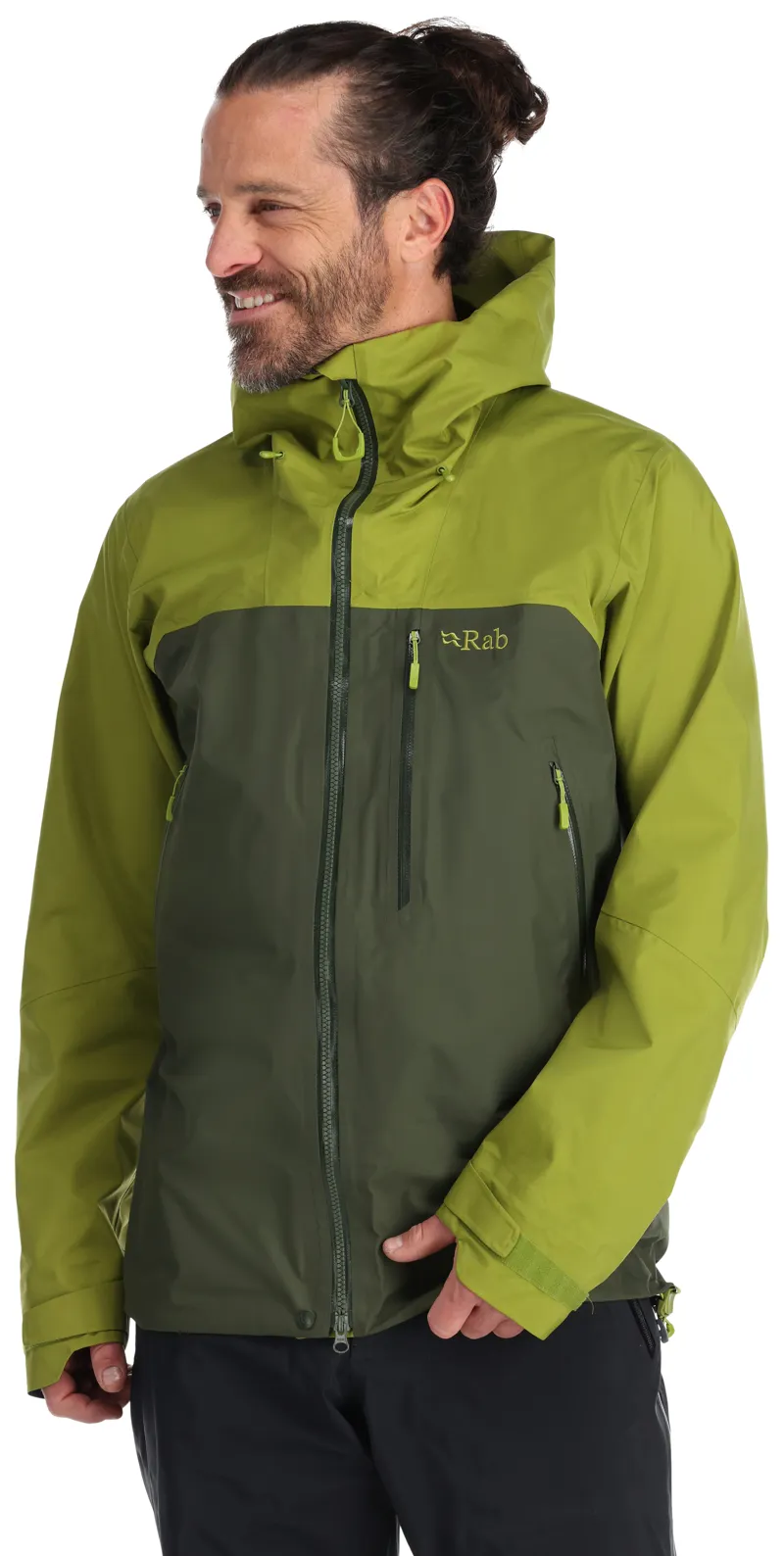 Rab Men's Latok Mountain GTX Pro Jacket Aspen Green/Army-2