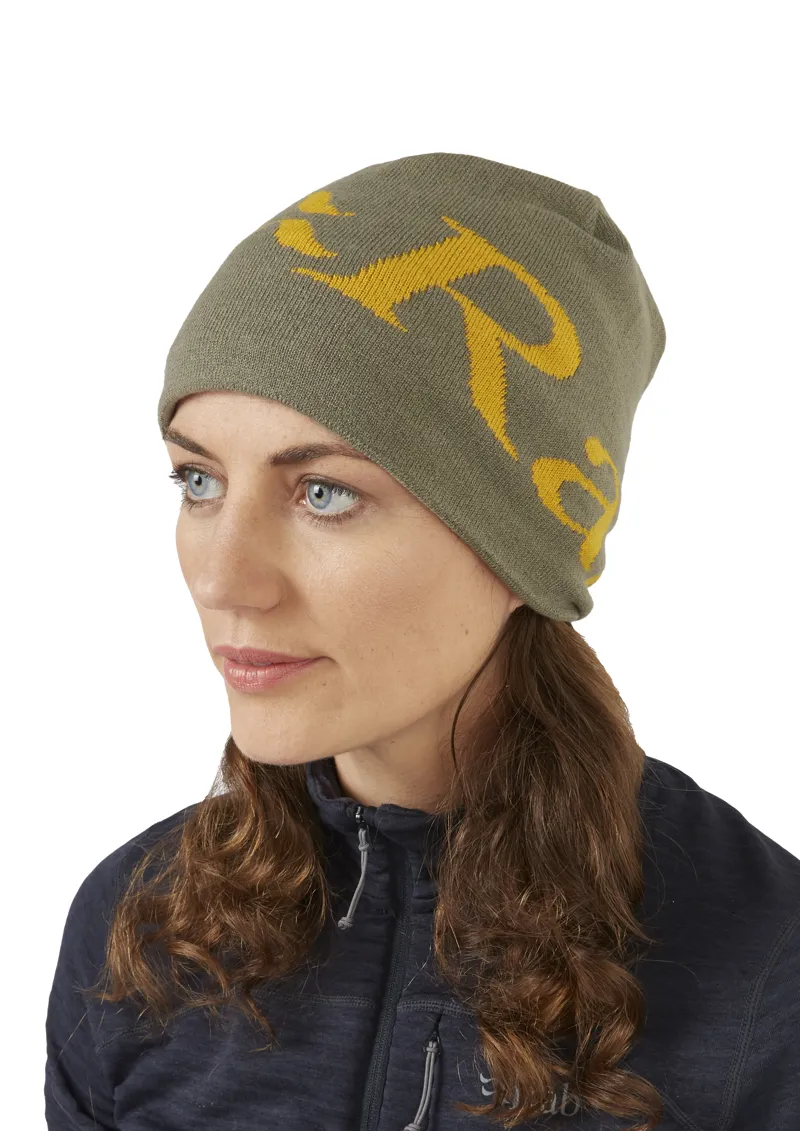 Rab Logo Beanie Light Khaki/Sahara-1