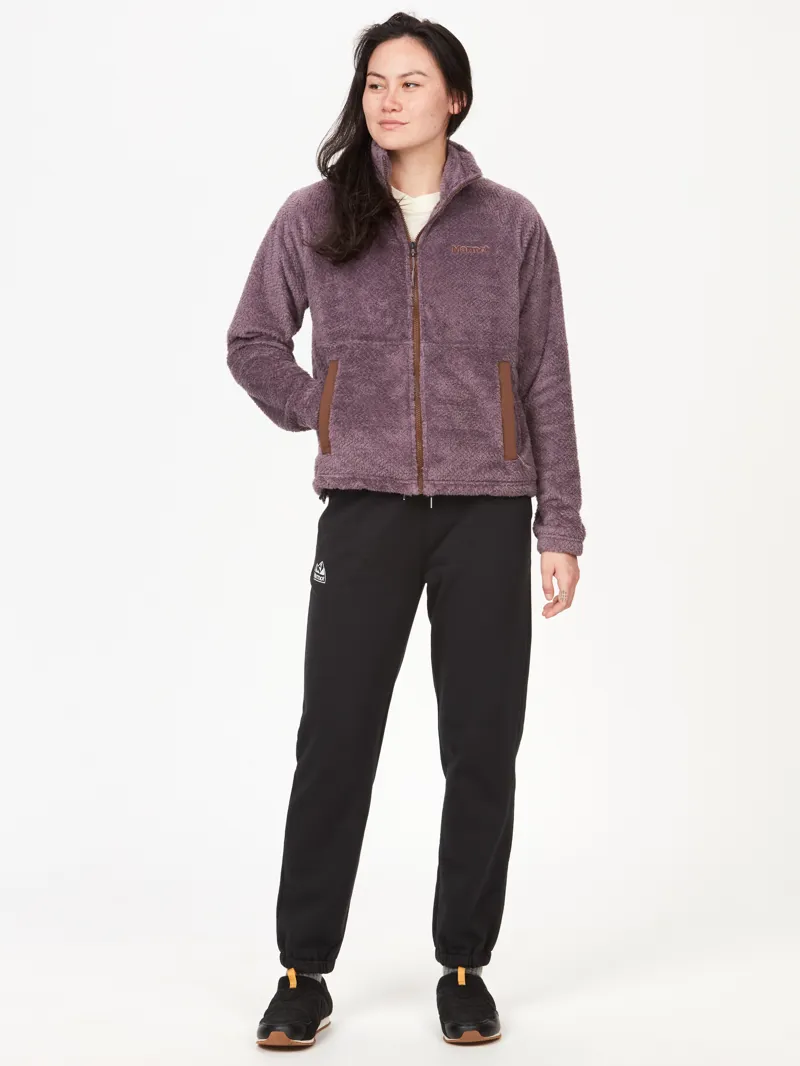 Marmot Womens Homestead Fleece Jacket Hazy Purple-5