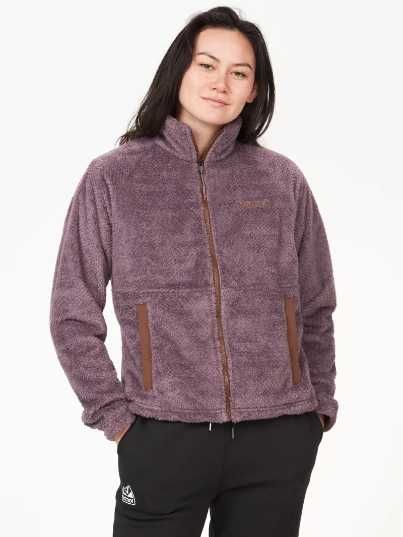 Marmot Womens Homestead Fleece Jacket Hazy Purple-3