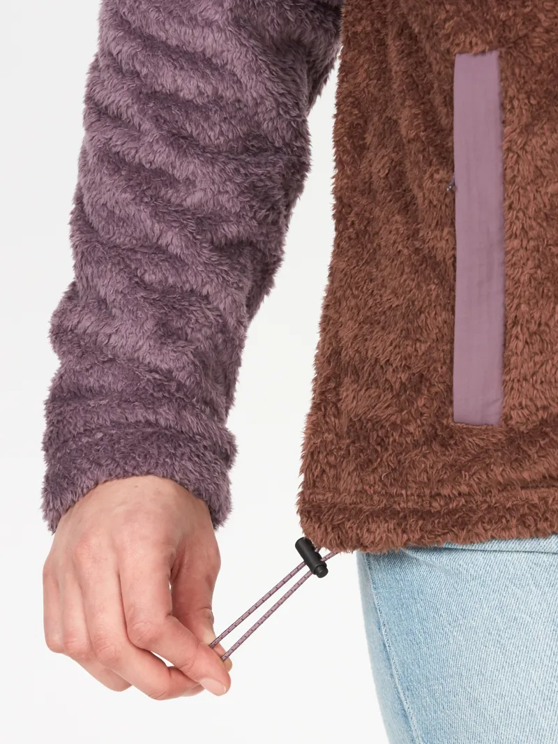 Marmot Womens Homestead Fleece 1/2 Zip Hazy Purple/Pinecone-5