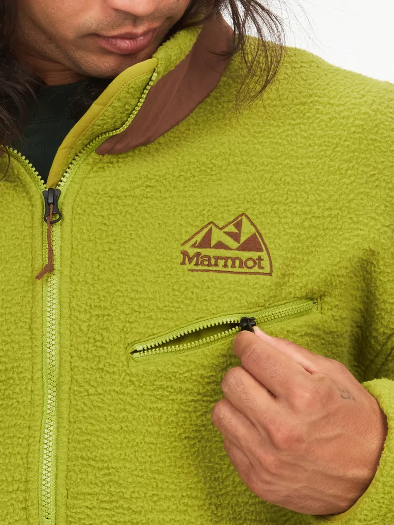 Marmot Mens 94 E.C.O. Recycled Fleece Cilantro-5