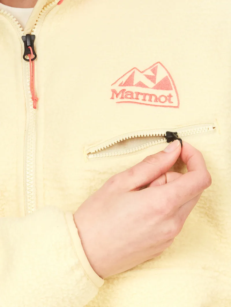 Marmot Womens '94 E.C.O. Recycled Fleece Wheat-5