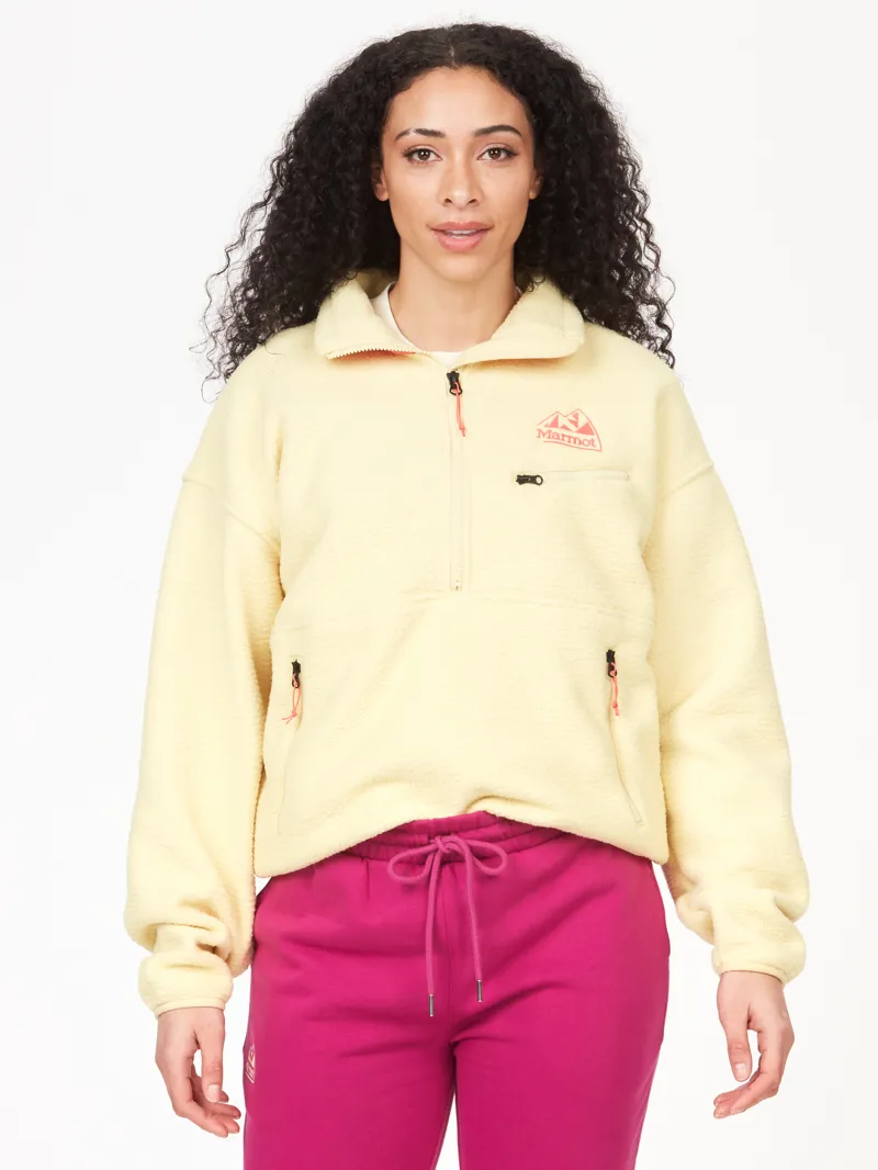 Marmot Womens '94 E.C.O. Recycled Fleece Wheat-3