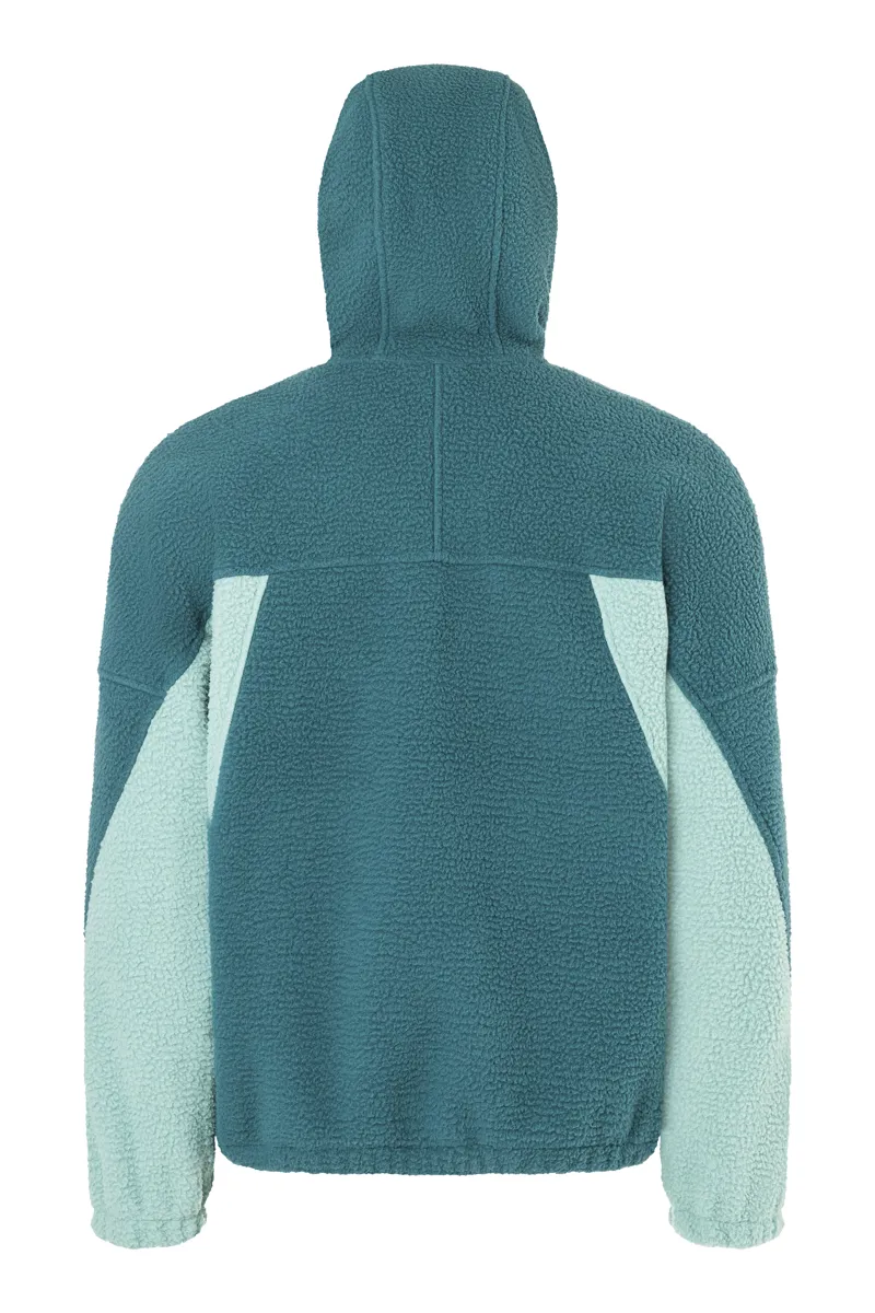 Marmot Mens Super Aros Fleece Hoodie Dark Jungle/Blue Agave-1