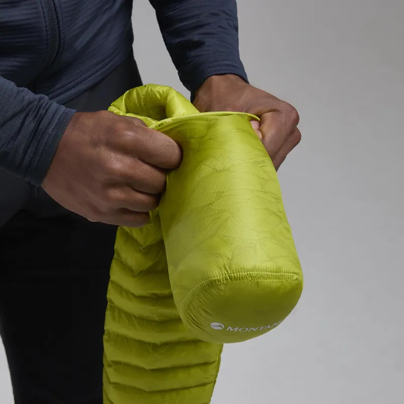 Montane Men's Alpine 850 Nano Hoodie Citrus Spring-7