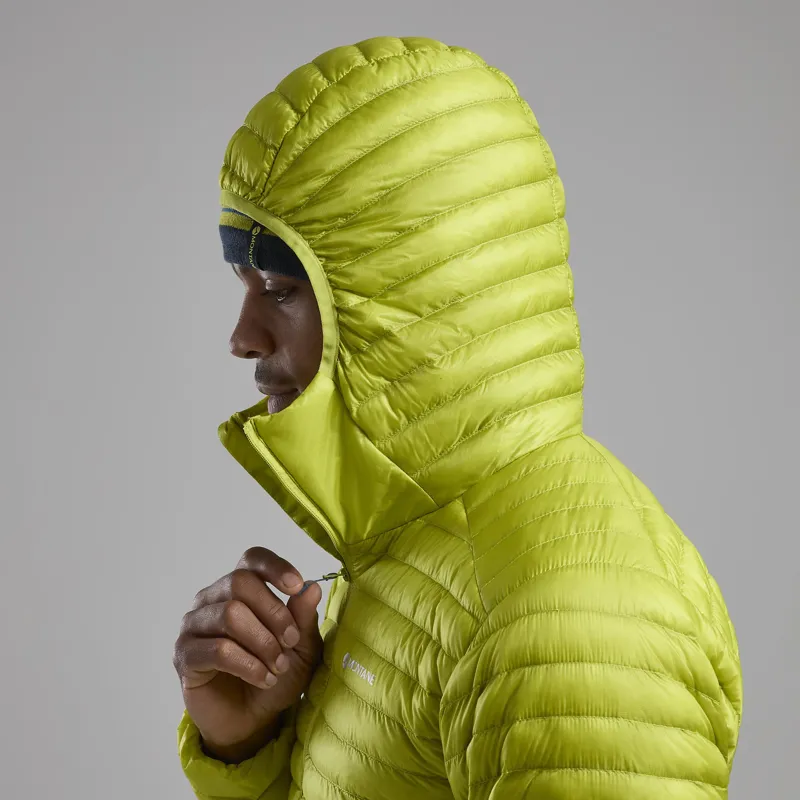Montane Men's Alpine 850 Nano Hoodie Citrus Spring-4