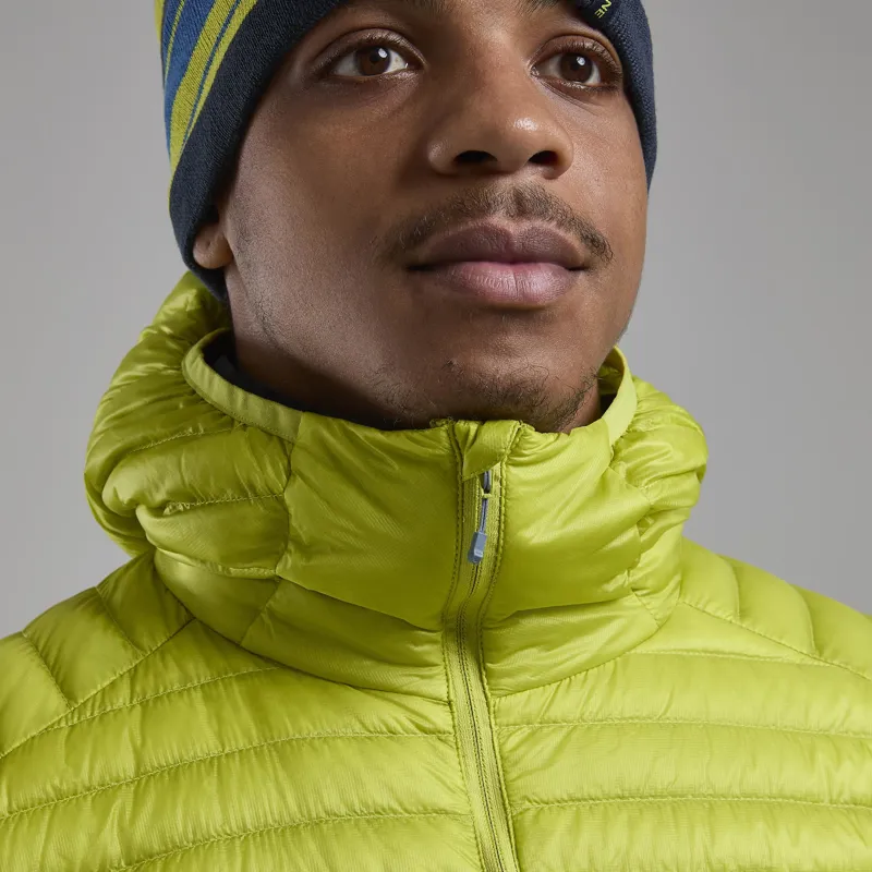 Montane Men's Alpine 850 Nano Hoodie Citrus Spring-5