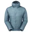 Montane Men's Alpine 850 Nano Hoodie Stone Blue