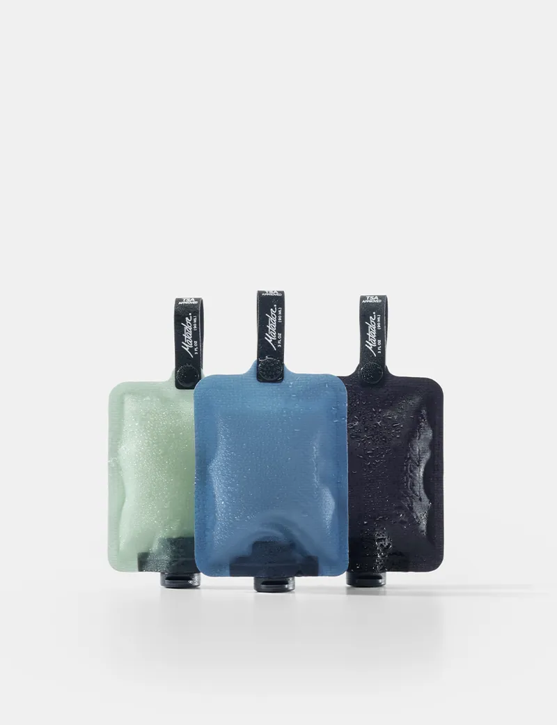 Matador FlatPak Toiletry Bottle 3-Pack Multi