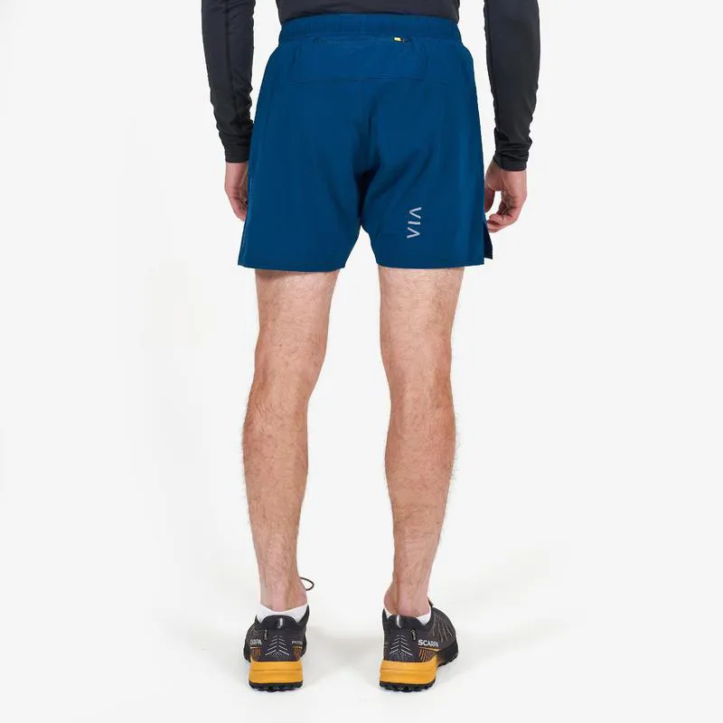Montane Mens Dragon 7 Inch Shorts Narwhal Blue-3