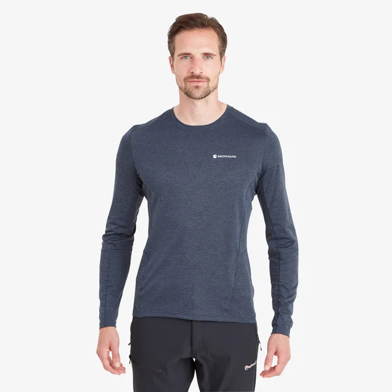 Montane Mens Dart Long Sleeve T-Shirt Eclipse-1