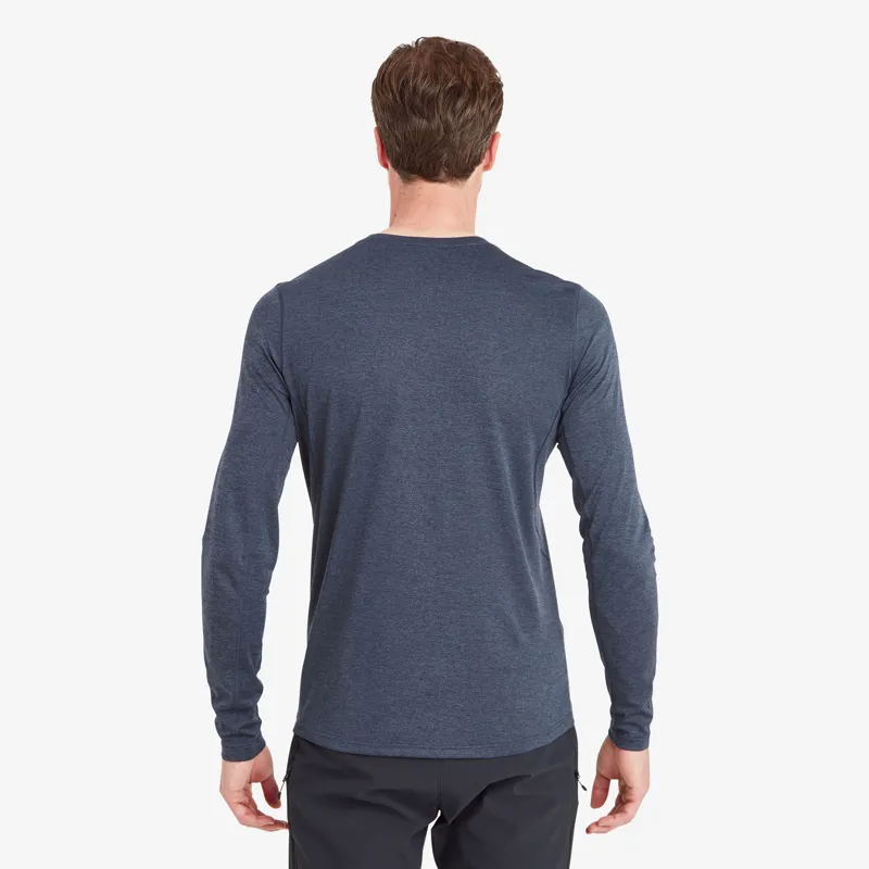 Montane Mens Dart Long Sleeve T-Shirt Eclipse-3