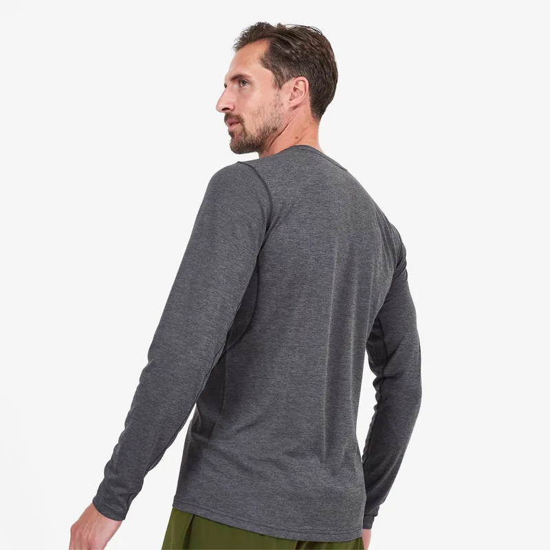 Montane Mens Dart Long Sleeve T-Shirt Slate-4