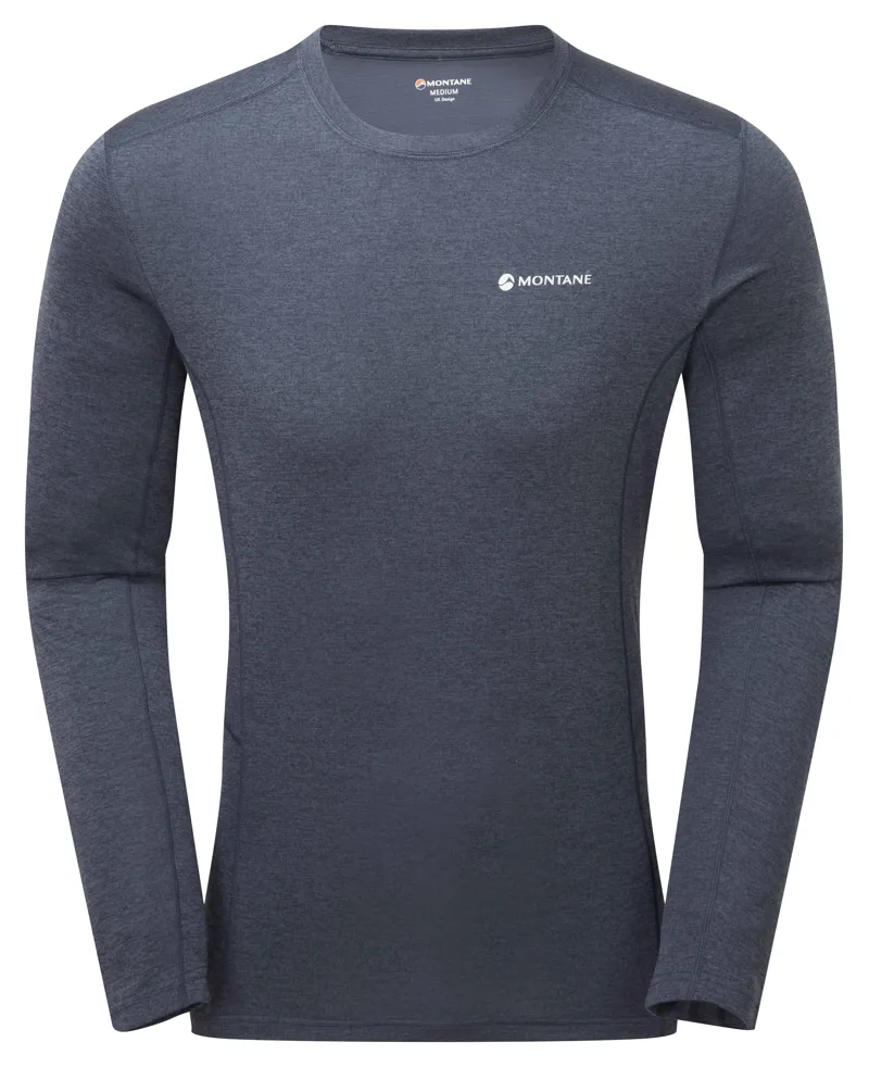 Montane Mens Dart Long Sleeve T-Shirt Eclipse