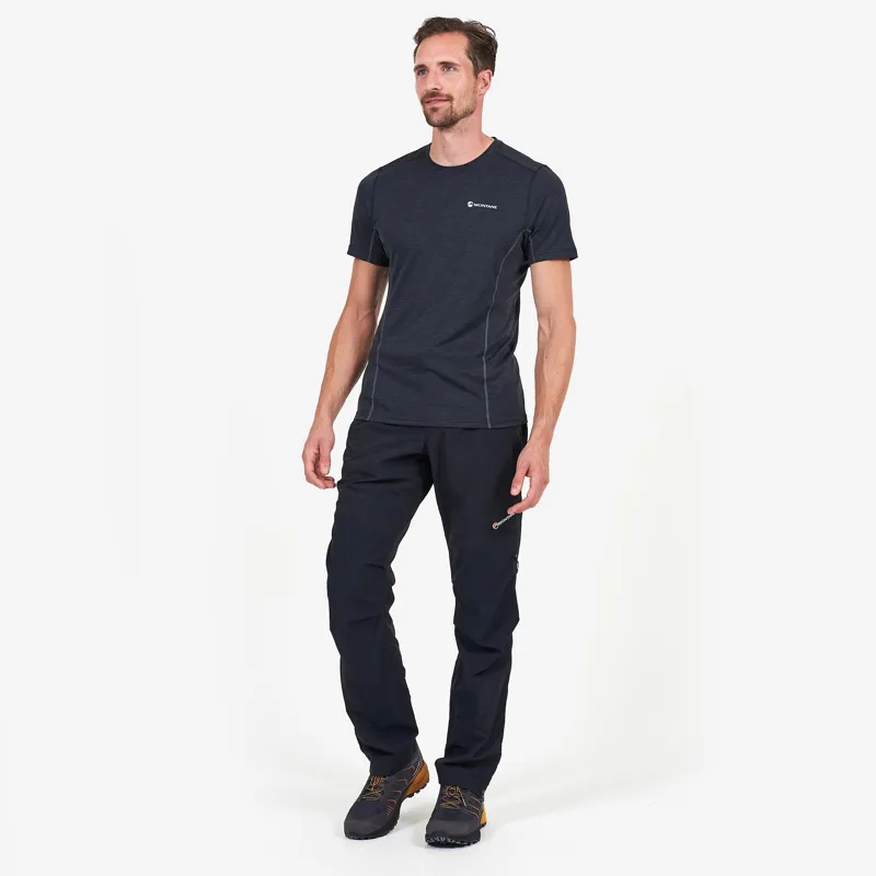 Montane Mens Dart T-shirt Black-1