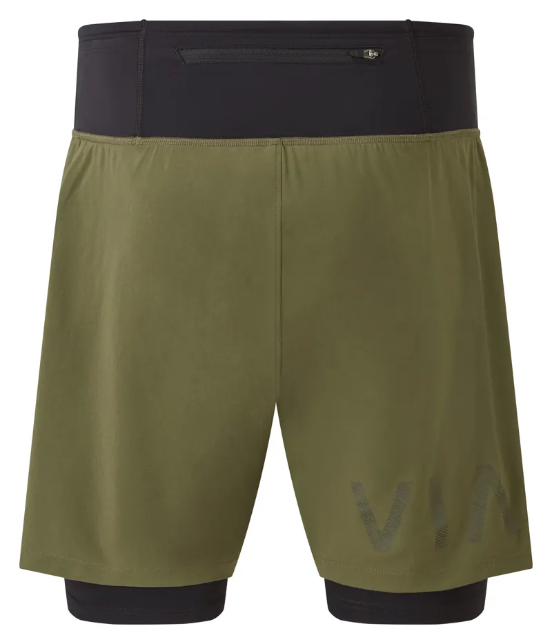 Montane Mens Dragon Twin Skin Shorts Kelp-1