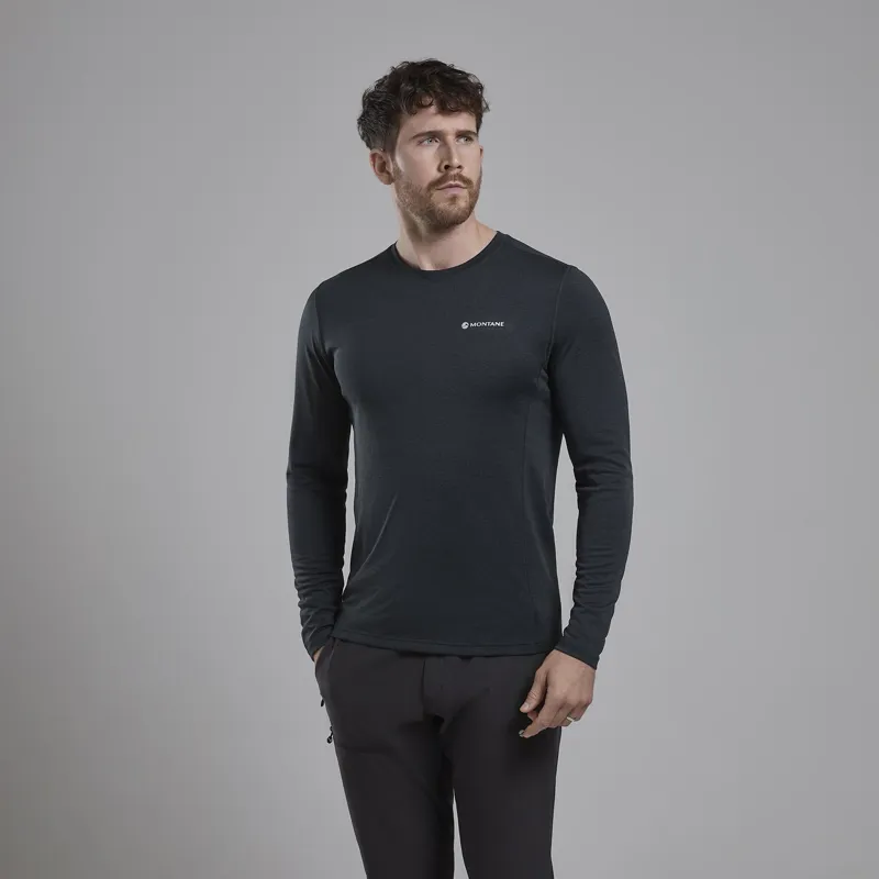 Montane Men's Dart Long Sleeve T-Shirt Black-1