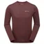 Montane Men's Dart Long Sleeve T-Shirt Dark Garnet